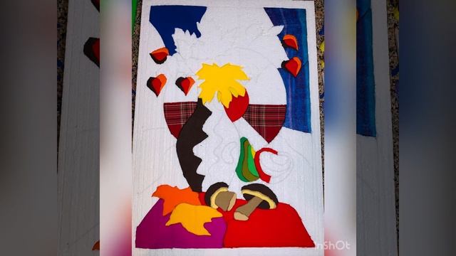 «Натюрморт».?? Техніка: печворк без використання голки-«Кінусайга» смотреть онлайн