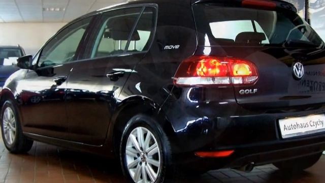 Volkswagen Golf VI 1.6 TDI Move CW252299 Deep Black Perleffekt "AUTOHAUS CZYCHY" смотреть онлайн
