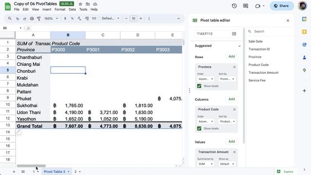 Creating Pivot Tables in Google Sheets смотреть онлайн