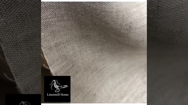 150 СМ. ПЛОТНАЯ ЛЬНЯНАЯ ТКАНЬ НАТУРАЛЬНОГО ЦВЕТА / THICK LINEN FABRIC OF NATURAL COLOR смотреть онлайн