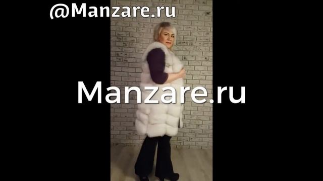 Меховые изделия Шубы Жилет От Manzare.ru смотреть онлайн