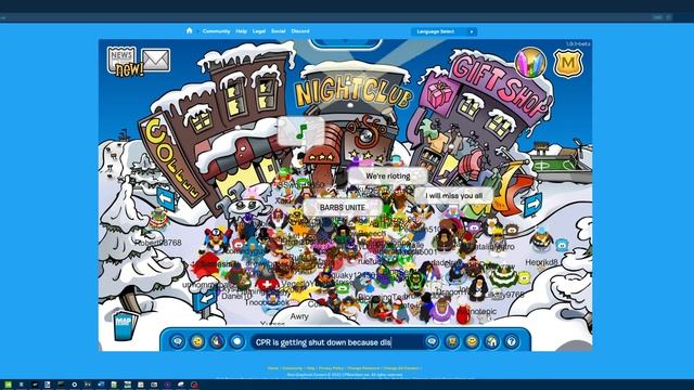 Club Penguin Rewritten's (CPRewritten) final hours смотреть онлайн