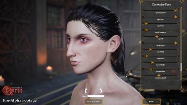 Chronicles of Elyria | Character Creation | Pre-Alpha Live Walkthrough