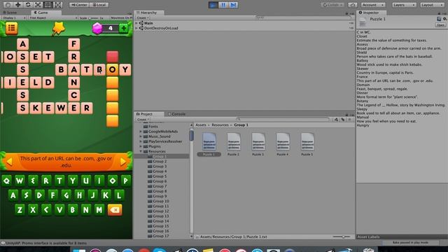 Crossy Word: Crossword Puzzles | Unity Source Code for Sale | sellmyapp.com смотреть онлайн
