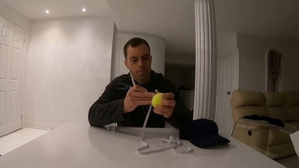 making a fit ball for boxing -Как сделать тренажёр для бокса «мяч на резинке»