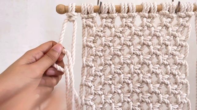 DIY Macrame Wall Hanging ORGANIZER Tutorial for Beginners смотреть онлайн