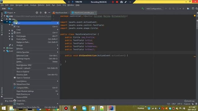 How to Save Data to Database Using Java смотреть онлайн