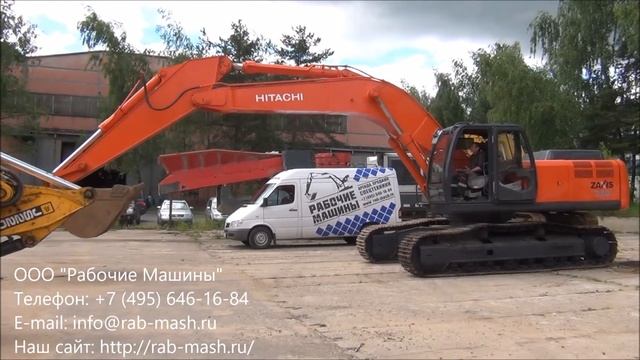 Гусеничный экскаватор HITACHI ZAXIS 330LC-3 2007 года смотреть онлайн