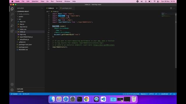 Hello World with React JS смотреть онлайн