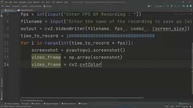 Create A Screen Recorder In Python Within 17 lines смотреть онлайн