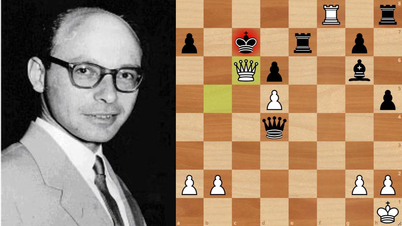 Давид Бронштейн быстро наказывает соперника за наглый дебют смотреть онлайн