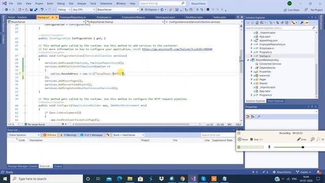 Blazor with Webapi .Net Core Using FireBase смотреть онлайн