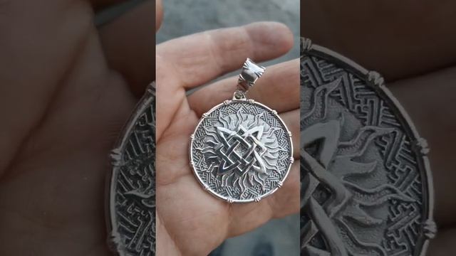 Славянская подвеска Волки Одина и Звезда руси, серебро 925 пробы смотреть онлайн