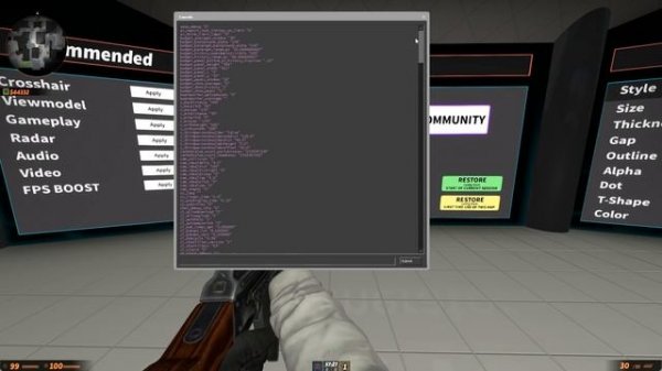 КАРТА ДЛЯ НАСТРОЙКИ КОНФИГОВ [CFG] | MAP FOR SETTINGS CONFIGS [CFG] // создания своего cfg ✍️