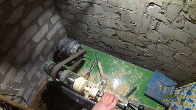 Подсвечник из дерева на токарном станке смотреть онлайн