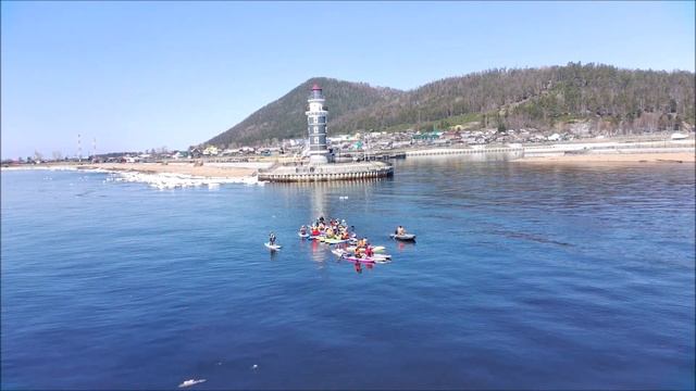 Сап фестиваль на Байкале Первый спуск на воду Турка 21 05 2023г смотреть онлайн