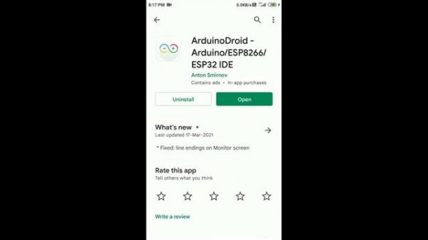Program #arduino and #nodemcu with android phone, by #arduinodroid , @ESP8266