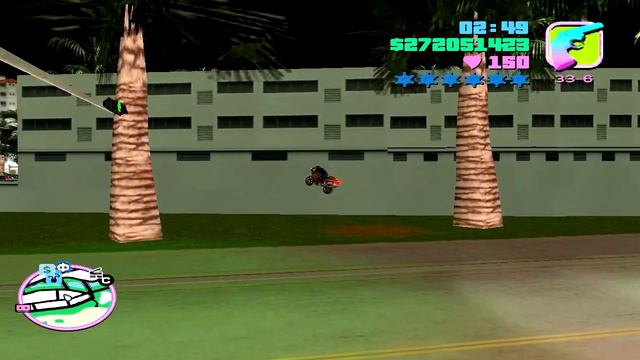 GTA Vice City. Прохождение: Выполнение 36 уникальных прыжков. смотреть онлайн