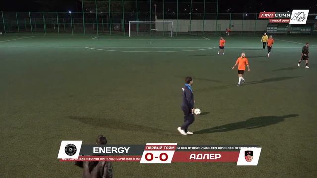 Energy - Адлер Сити / ЛФЛ Сочи Вторая Лига смотреть онлайн