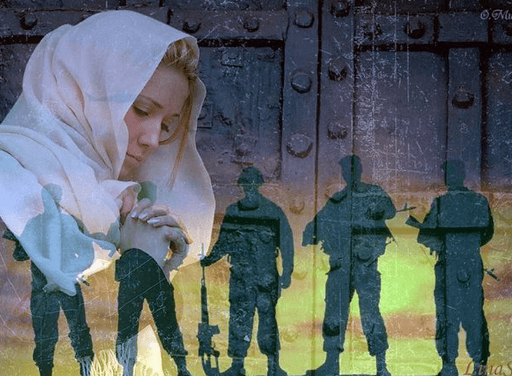 Помолилась Мать о сыне. Стихи. Автор текста Юрий Волков. смотреть онлайн