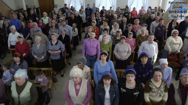 В тихий вечер, общее пение 25.04.2019 ц Вифания смотреть онлайн