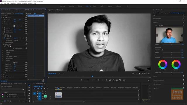 Create LUT Using Photoshop to Improve Video's Color or Color grading смотреть онлайн