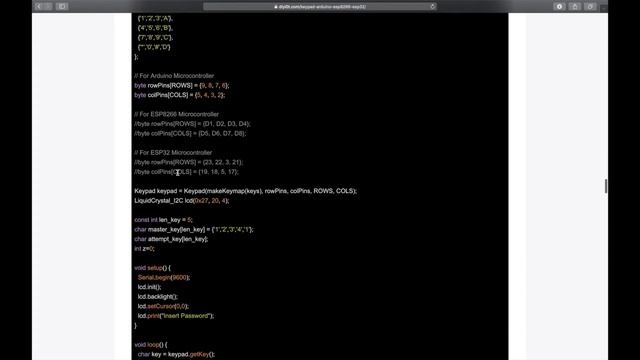 ESP32: How to Setup a Keypad and Set a Secret Code смотреть онлайн