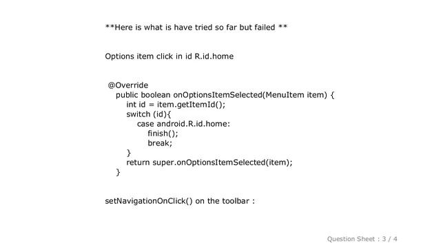 Android : How to catch navigation icon click on toolbar from fragment? смотреть онлайн