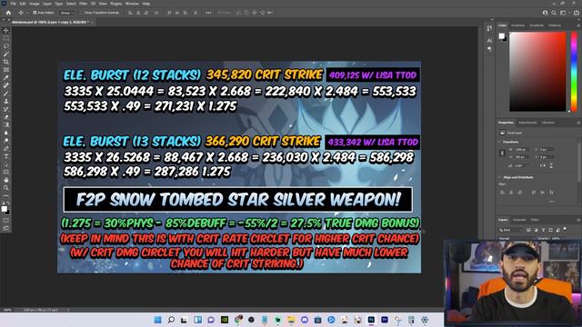 C0 Eula Burst Dmg W/ Best Weapons | F2P, Budget, Whale | Genshin Impact Eula Guide смотреть онлайн
