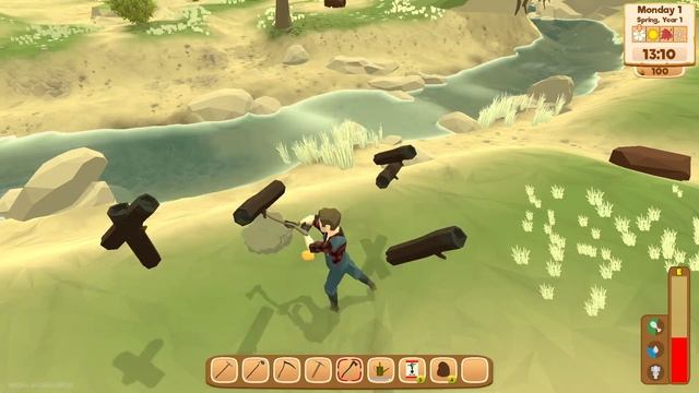 Harvest Days ОБЗОР демки Игра для расслабления смотреть онлайн