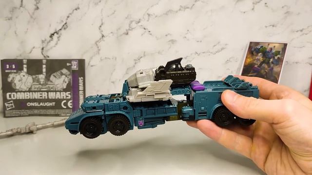 Онслат/Onslaught, трансформер, обзор фигурки, Combiner Wars. смотреть онлайн