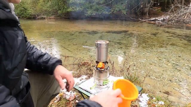 MY WADERS LEAK AND I NEED COFFEE #campcooking смотреть онлайн