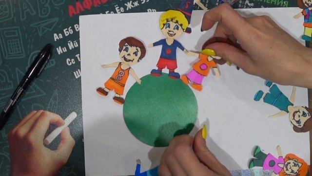 Поделка ко дню защиты детей. смотреть онлайн