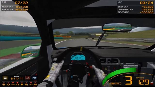 Blancpain Sprint Series 2014 MOD ~{Hungaroring RACE}~ (first 5 laps) - [GTR 2 – FIA GT Racing Game смотреть онлайн