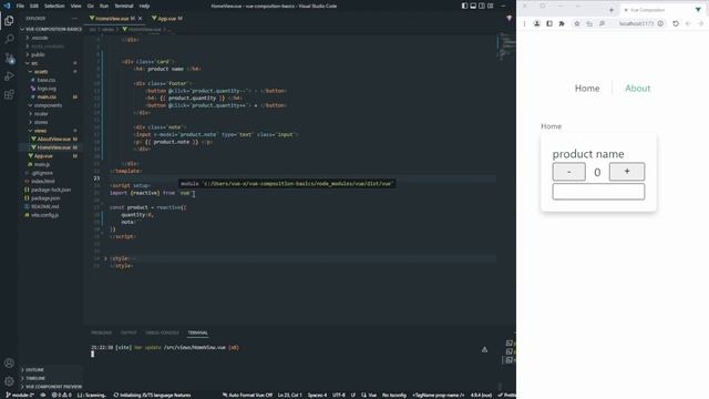 vue 3 - Non-Reactive Data (4 of 7) смотреть онлайн