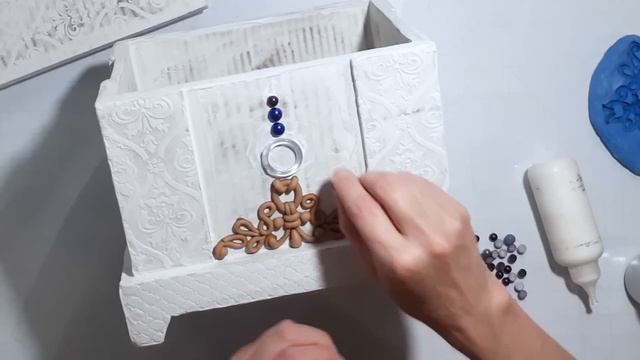 Idéia De CAIXA Estilo VINTAGE | DIY Caixa Decorada