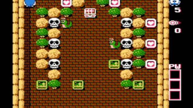 Adventure of Lolo 2 Walkthrough - Floor 2 смотреть онлайн