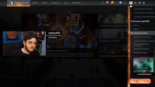 ? LOREHOLD SPIRITS → STRIXHAVEN com um DECK TRIBAL ao STANDARD! (MTG Arena) смотреть онлайн