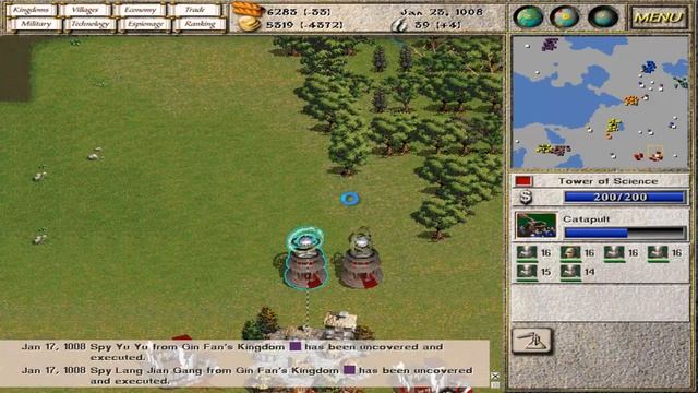 Seven Kingdoms: Ancient Adversaries - Scenario 19 (Seven Forts for Seven Generals) - Part 1 смотреть онлайн