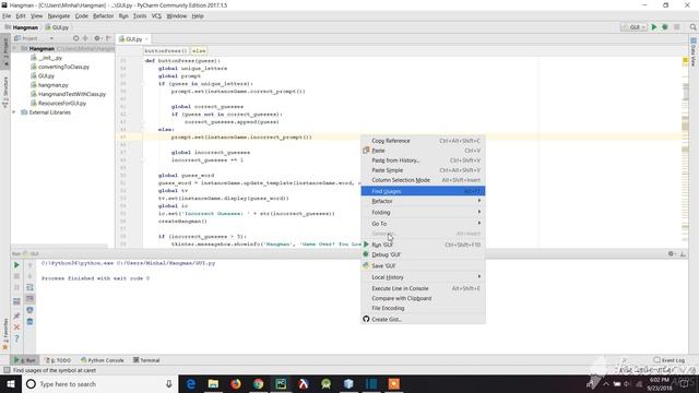 Hangman - Python:Tkinter смотреть онлайн