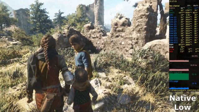 A Plague Tale Requiem | Native vs NIS vs Upscaling with GTX 1050 Ti смотреть онлайн