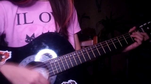 АДЛИН — THE DEAD INSIDE:исполнение на гитаре от новичка//🎸☔🗡️ смотреть онлайн