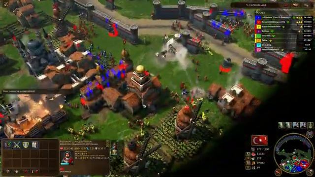 Age of Empires 3 DE - 2v2v2v2 EPIC COMEBACK | Multiplayer Gameplay (PC/UHD) смотреть онлайн