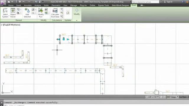 Using a Hanger Circle of Influence Block in Version 5.1 Fabrication for AutoCAD MEP 2013 смотреть онлайн
