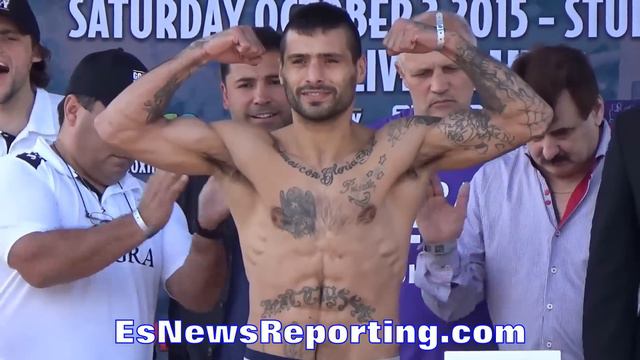 Lucas Matthysse vs Viktor Postol WEIGH IN & FACE OFF!!! - EsNews Boxing смотреть онлайн