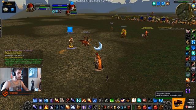 CLASSIC WOW BETA TOURNAMENT FINAL - Venruki (mage) VS Snutz (warlock)