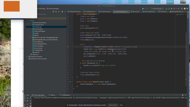 How to insert png images into a Java GUI over labels. смотреть онлайн