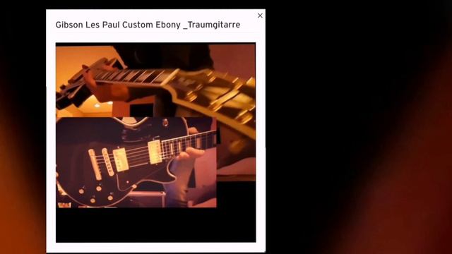 Gibson Les Paul Custom Ebony _Traumgitarre смотреть онлайн