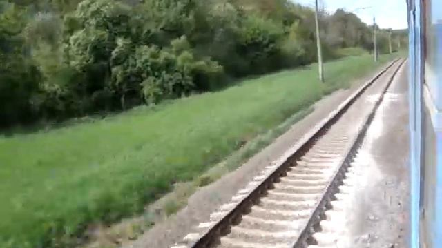 Сосонка - Сальницький. Електропоїзд ЕД9М-0060 №6304 Жмеринка - Козятин. Українські залізниці смотреть онлайн