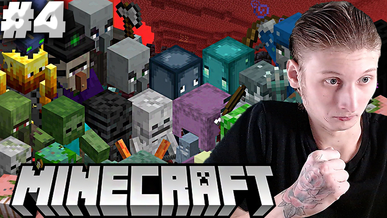 СТРОИМ МОБО-ФЕРМУ ► SKYBLOCK MINECRAFT 1.7.10 ► #4 смотреть онлайн